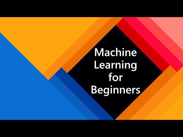 Machine Learning for Beginners - A Curriculum course preview